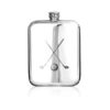 Golf Clubs Engraved Hip Flask with Free Engraving